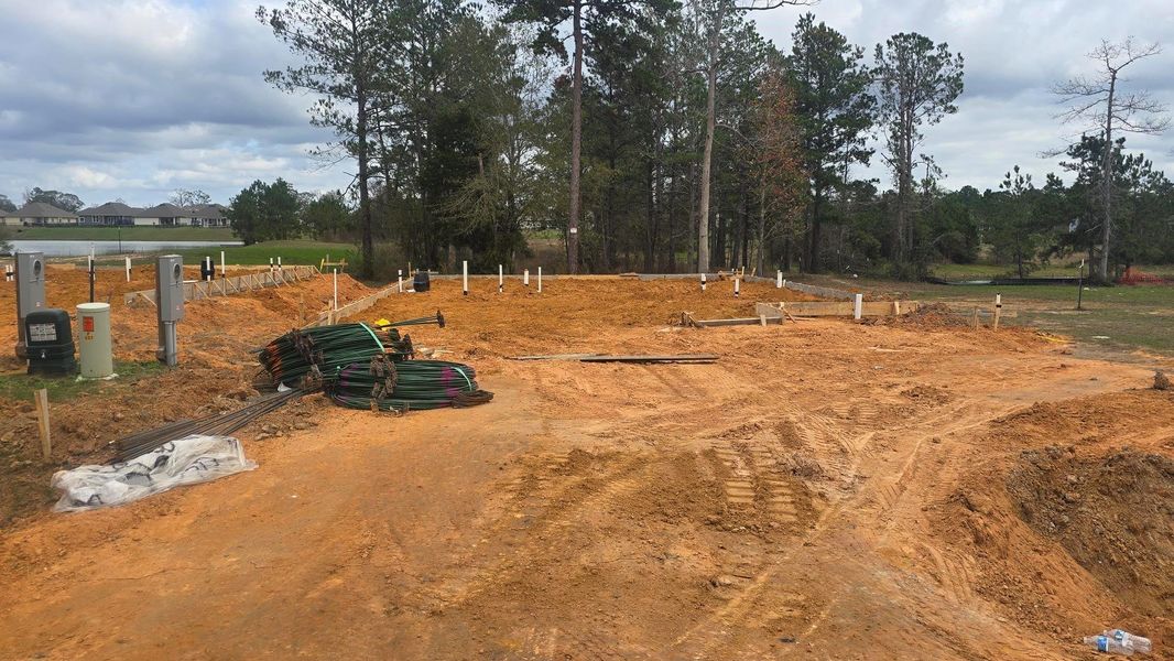 Site preparation for new homesites in Lakes at Crockett Martin, Conroe (Image 22).