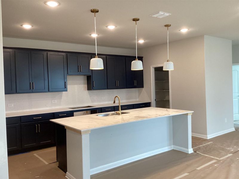 Furnished interior view inside a new home in Lariat, Liberty Hill (Image 5). Furnished interior view inside a new home in Lariat, Liberty Hill (Image 5).