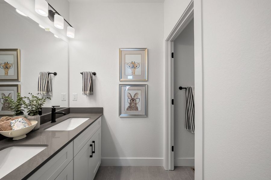 Representative furnished interior of a home built from the 4 by Trumark Homes in Trumark Homes at Tanterra, Parker (Image 29).