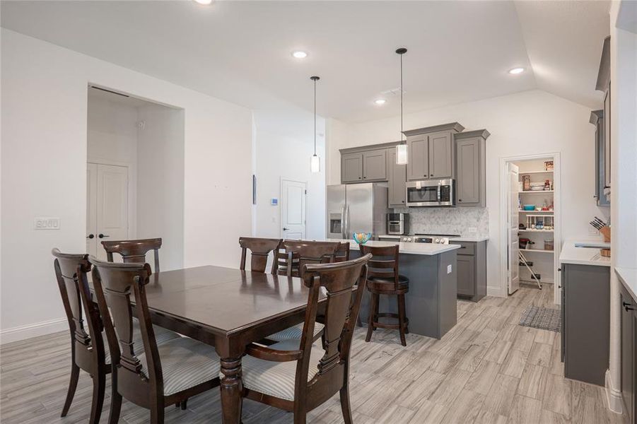 Furnished interior view inside a new home in The Oasis at North Grove 60-70, Waxahachie (Image 13). Furnished interior view inside a new home in The Oasis at North Grove 60-70, Waxahachie (Image 13).