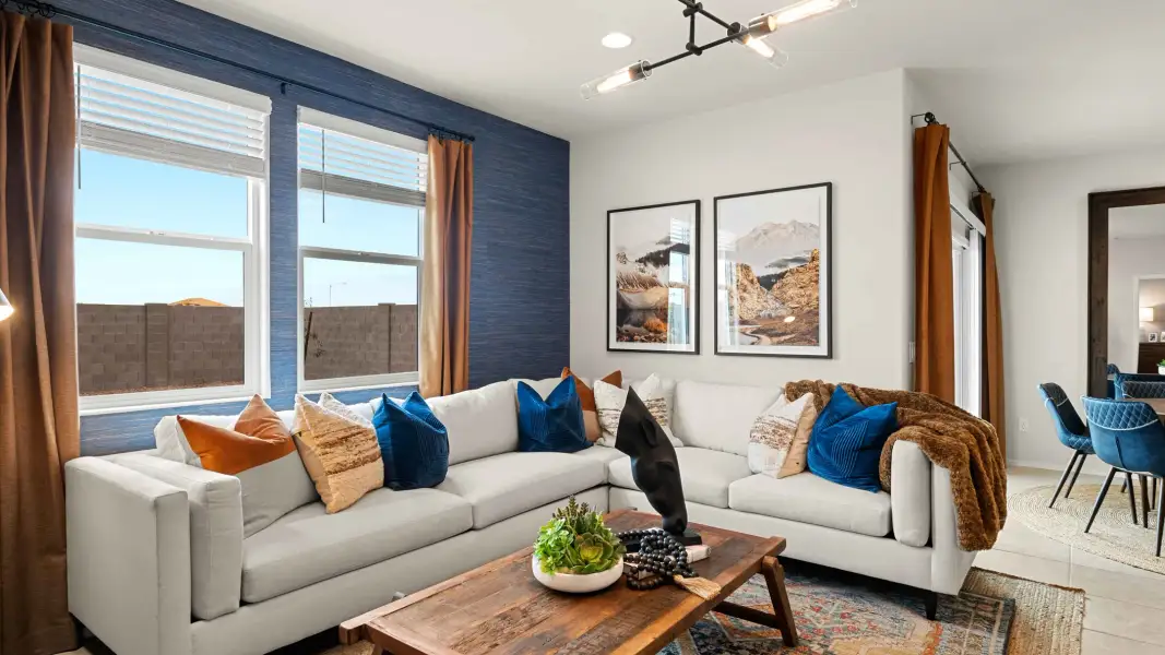 Furnished interior view inside a new home in Sorrento, Maricopa (Image 12).