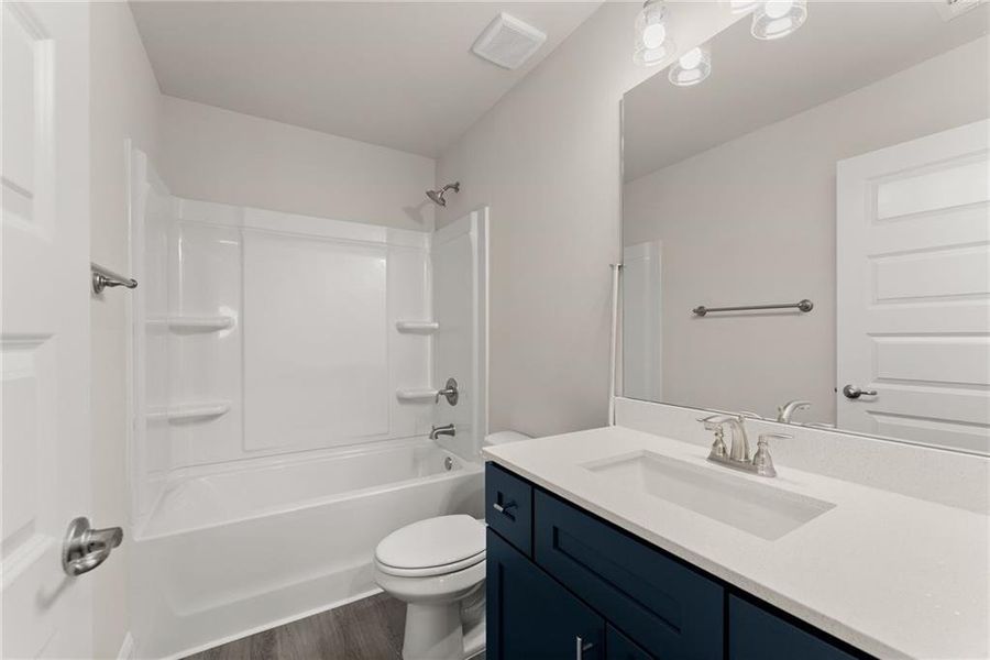 Furnished interior view inside a new home in Magnolia Villas, Cornelia (Image 5).