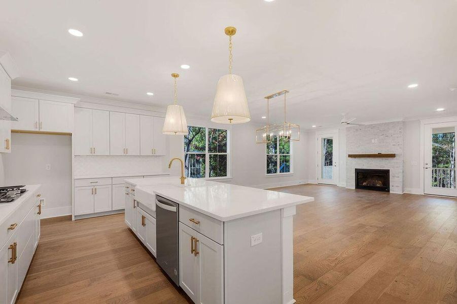 Furnished interior view inside a new home in Kings River Preserve, Hollywood (Image 11).