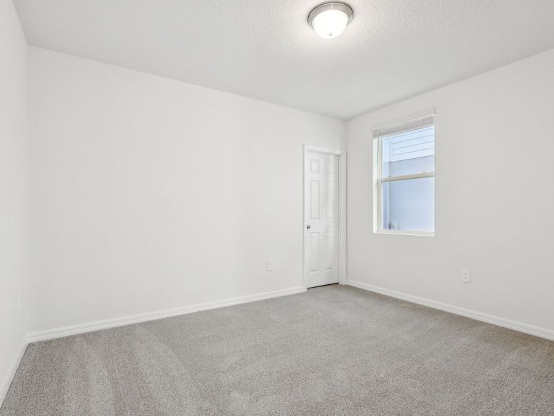 Spacious, unfurnished interior of a new home in Crosswinds - Signature Series, Haines City (Image 11). Spacious, unfurnished interior of a new home in Crosswinds - Signature Series, Haines City (Image 11).