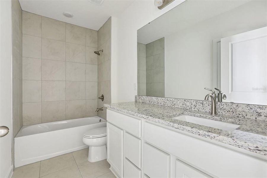 Furnished interior view inside a new home in Hamilton Bluff, Haines City (Image 9).
