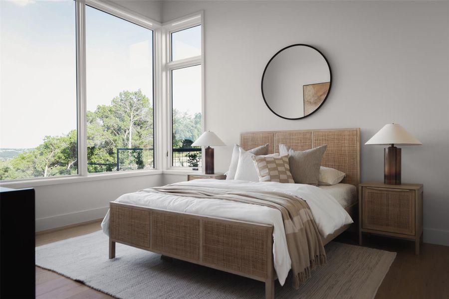 Furnished interior view inside a new home in , Austin (Image 15).