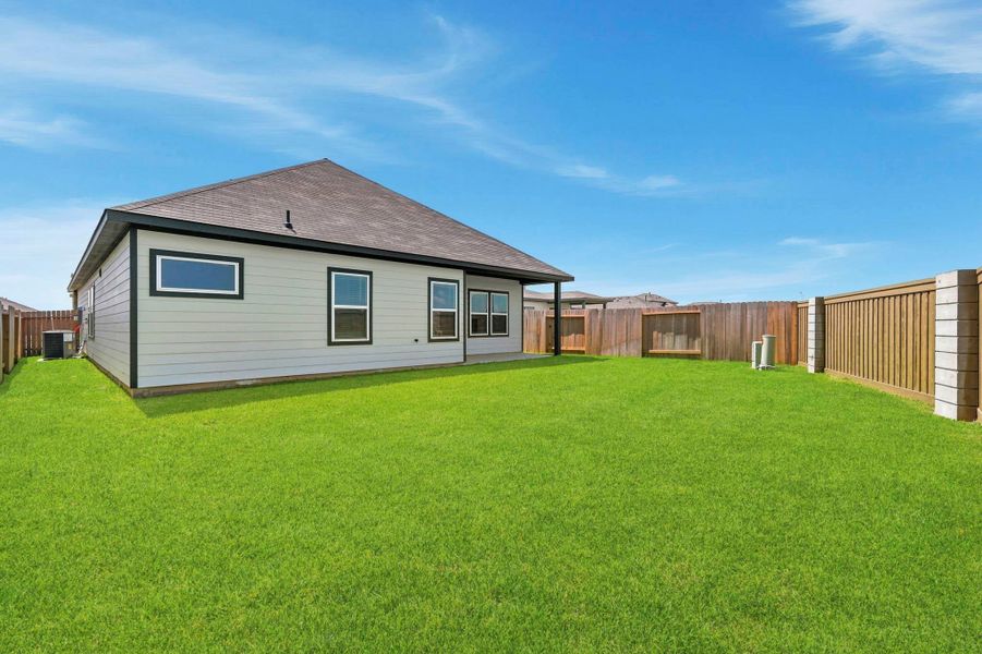 Exterior details and patio area of a home in Mirabella, Brookshire (Image 4).