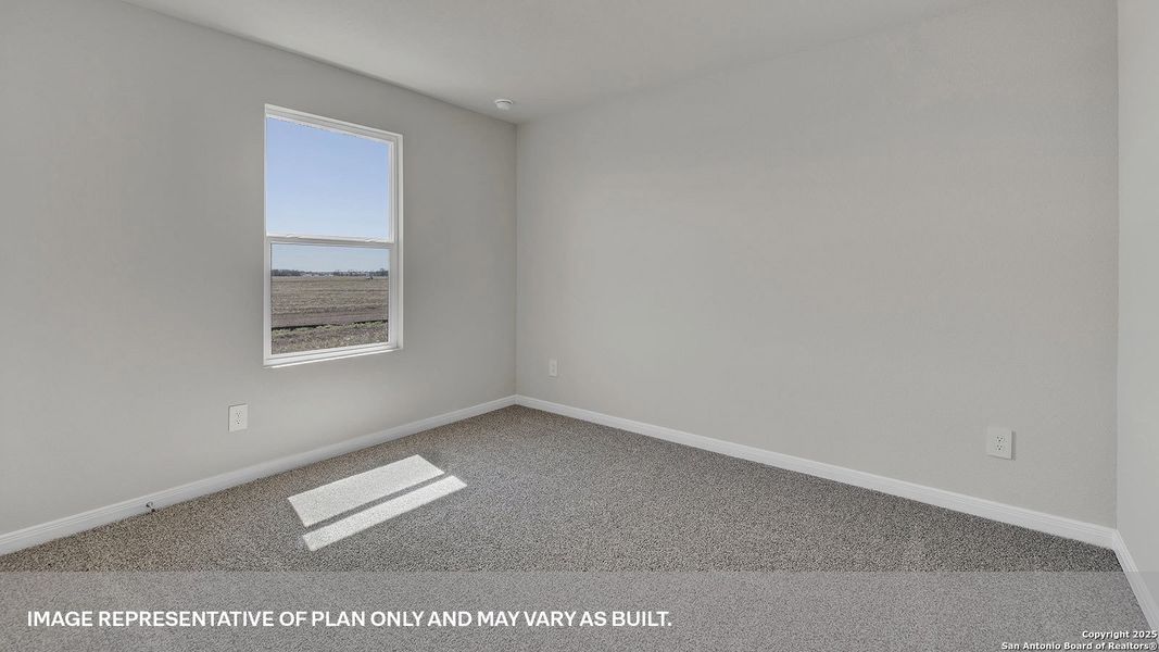 Spacious, unfurnished interior of a new home in Whisper South, San Marcos (Image 23).