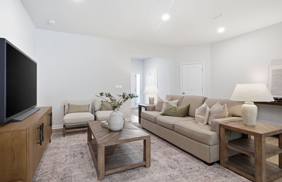 Furnished interior view inside a new home in Cambria, Garner (Image 35).