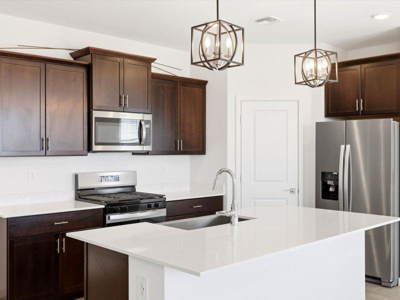 Furnished interior view inside a new home in Silva Farms - Classic Series, Goodyear (Image 2).