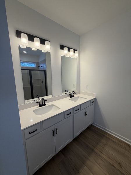 Furnished interior view inside a new home in Wilson Meadows, Clarksville (Image 4).