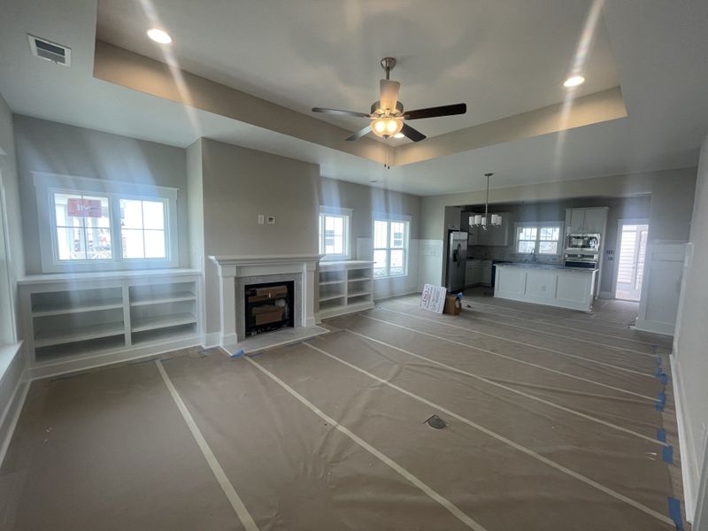 In-progress construction of a new home in The Sanctuary at Sunset Beach, Sunset Beach, NC (Image 12).