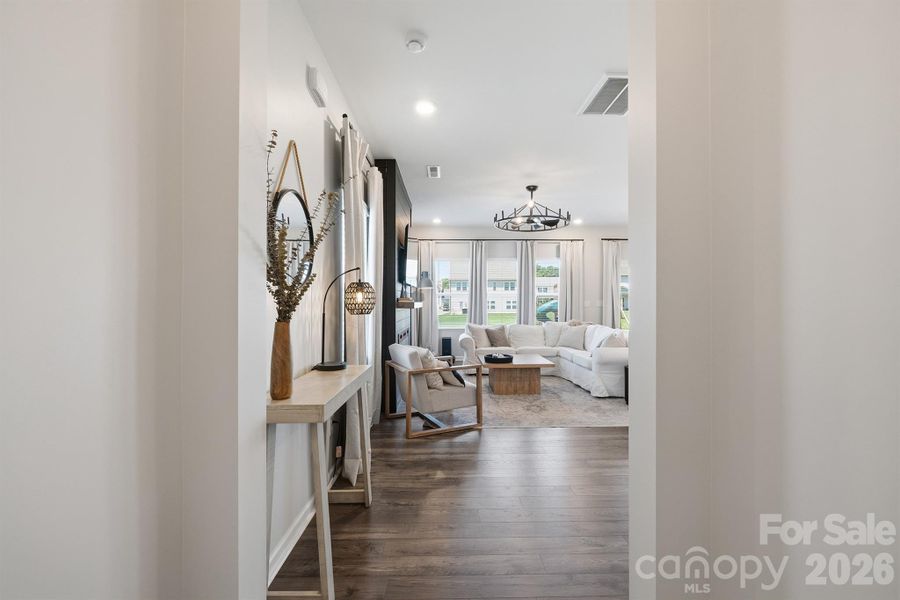 Welcoming entryway