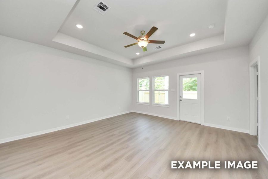 Spacious, unfurnished interior of a new home in Caney Creek Place, Conroe (Image 31). Spacious, unfurnished interior of a new home in Caney Creek Place, Conroe (Image 31).