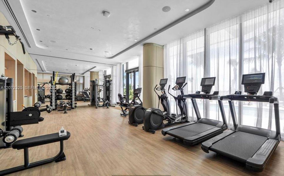 State-of-the-art fitness equipment