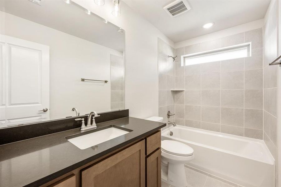 Furnished interior view inside a new home in Addison Hills Classic 60s, Cedar Hill (Image 12).