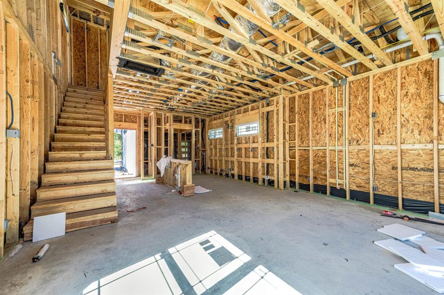 In-progress construction of a new home in , Houston, TX (Image 28).