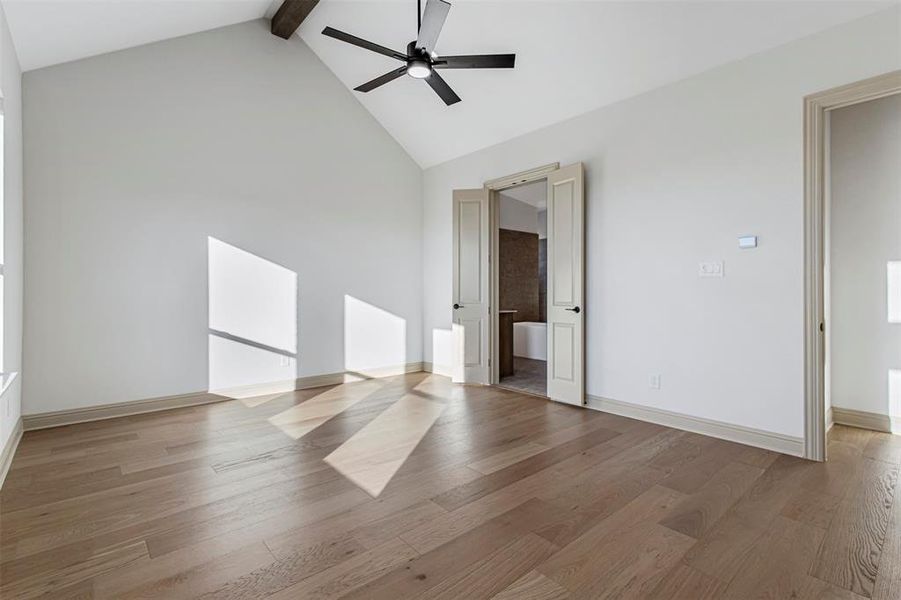 Spacious, unfurnished interior of a new home in Levante - 1 Acre Lots, Waxahachie (Image 32).