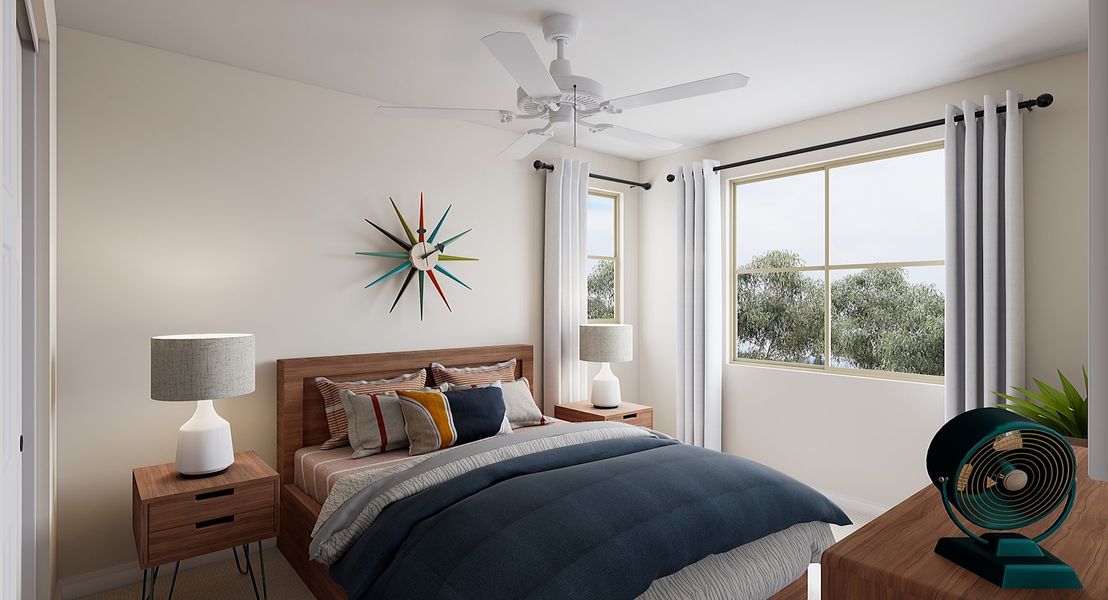 Representative furnished interior of a home built from the Sabino Plan 4506 by Tri Pointe Homes in Waterston Central, Gilbert (Image 11).