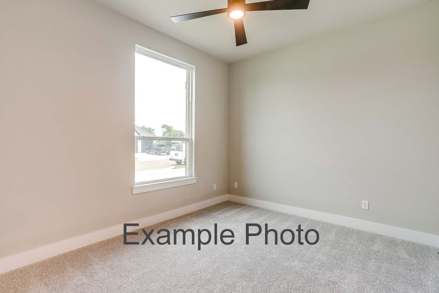 Representative unfurnished interior of a home built from the The El Paso by Kenmark Homes in LeTara, Haslet (Image 38). Representative unfurnished interior of a home built from the The El Paso by Kenmark Homes in LeTara, Haslet (Image 38).