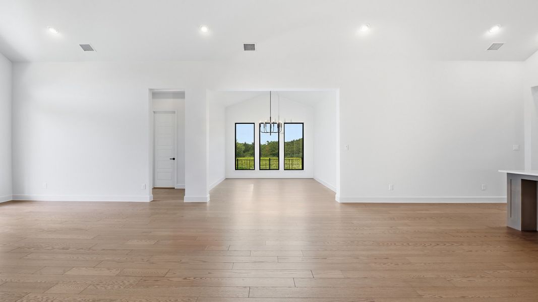 Spacious, unfurnished interior of a new home in Bristol Valley, Heath (Image 15). Spacious, unfurnished interior of a new home in Bristol Valley, Heath (Image 15).