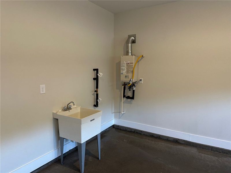This functional utility space features a large sin