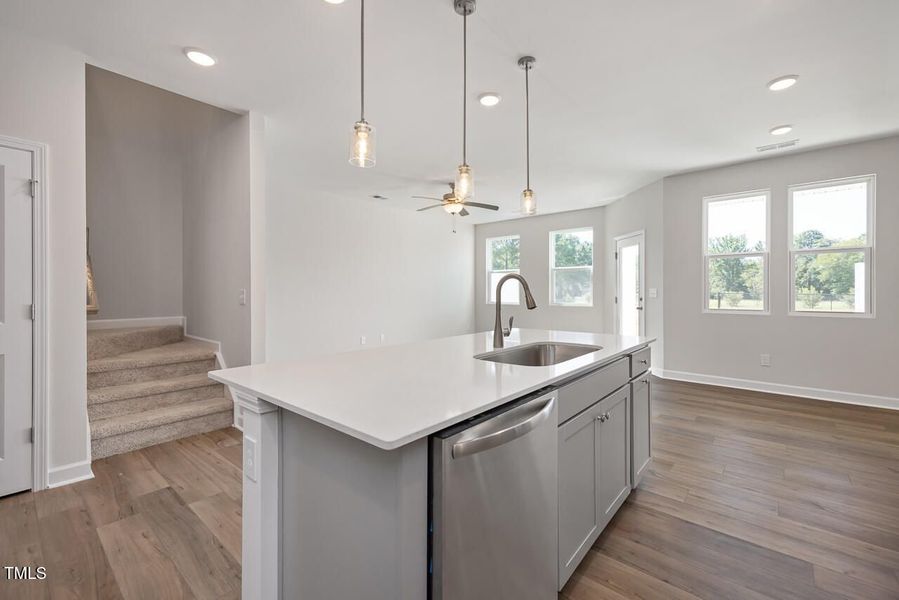 Furnished interior view inside a new home in Springvale, Fuquay Varina (Image 9). Furnished interior view inside a new home in Springvale, Fuquay Varina (Image 9).