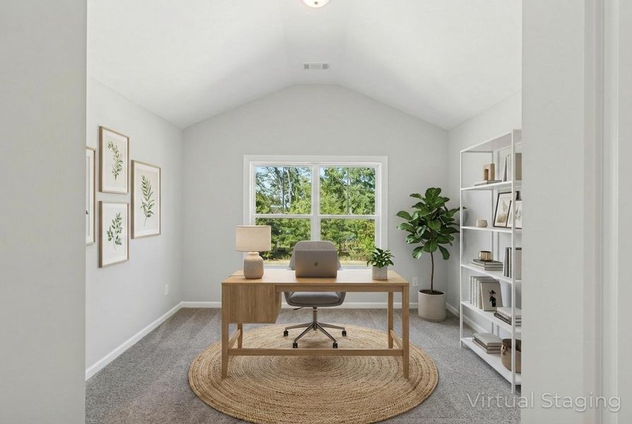 Furnished interior view inside a new home in Crawford Creek, Grovetown (Image 16). Furnished interior view inside a new home in Crawford Creek, Grovetown (Image 16).