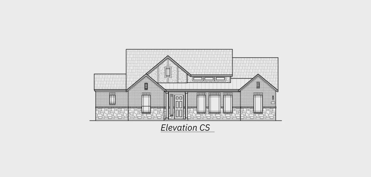 Representative rendering of the exterior for the Silas by Chesmar Homes (Image 4).