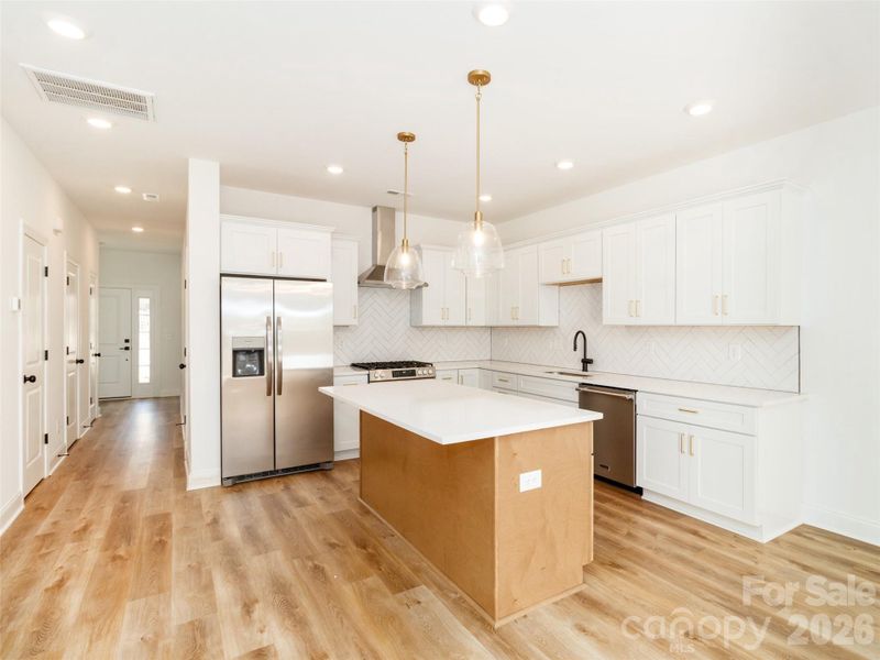 Furnished interior view inside a new home in , Charlotte (Image 13).