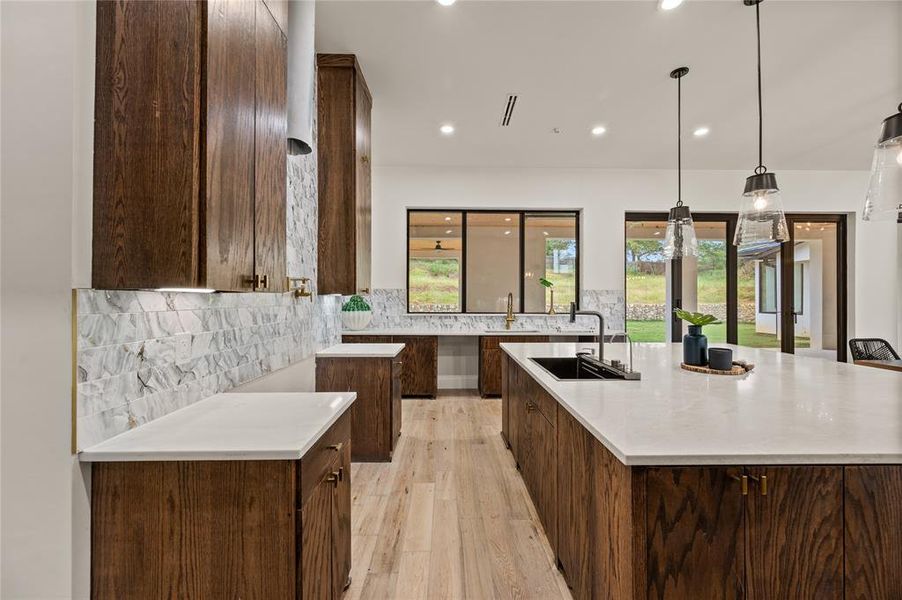 Furnished interior view inside a new home in , Southlake (Image 24).