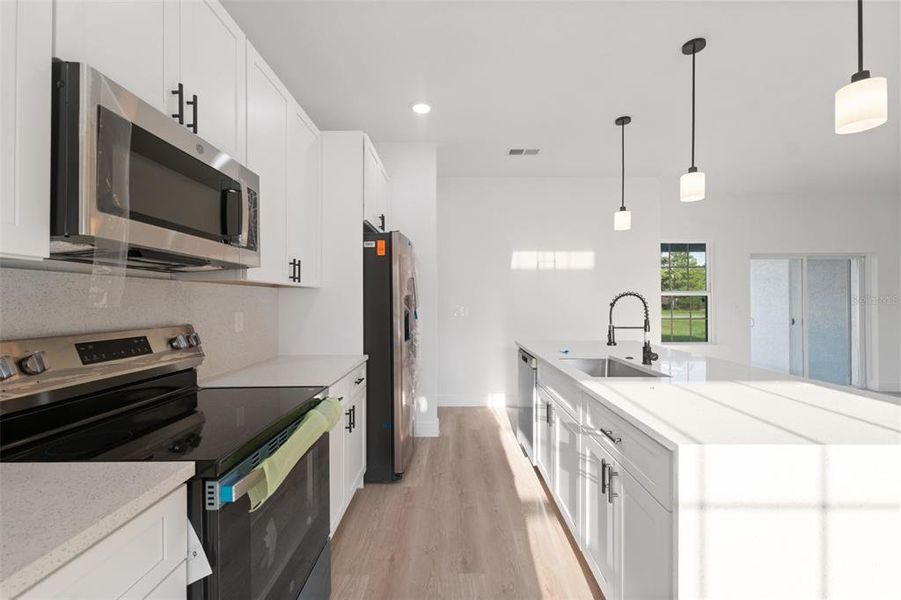 Furnished interior view inside a new home in , Ocala (Image 11). Furnished interior view inside a new home in , Ocala (Image 11).