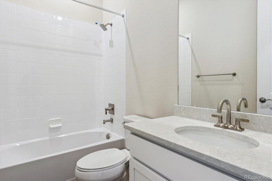 Furnished interior view inside a new home in Trails at Smoky Hill, Parker (Image 5).