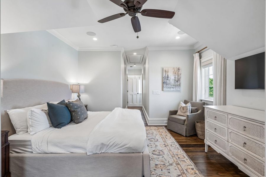 Furnished interior view inside a new home in , Mount Pleasant (Image 56).