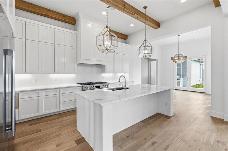 Furnished interior view inside a new home in Montrachet, Fort Worth (Image 12).