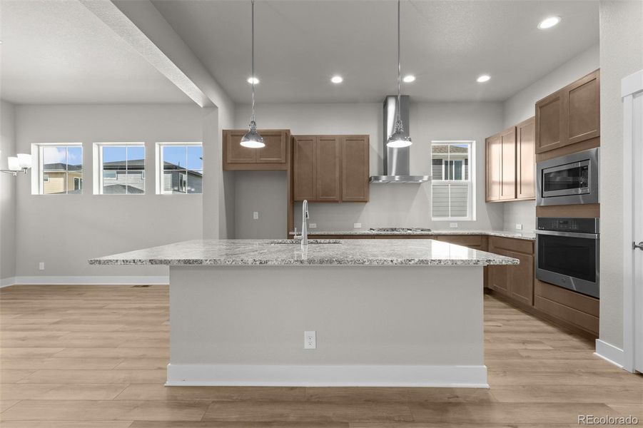 Furnished interior view inside a new home in , Aurora (Image 12).