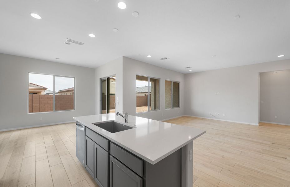 Furnished interior view inside a new home in Artisan at Asante, Surprise (Image 18).