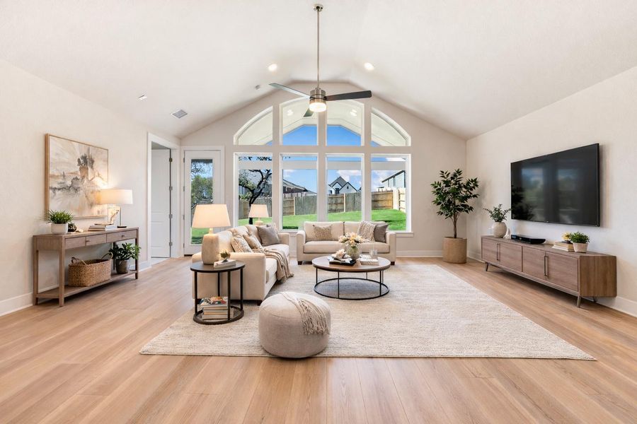 *Virtually Staged Family Room*