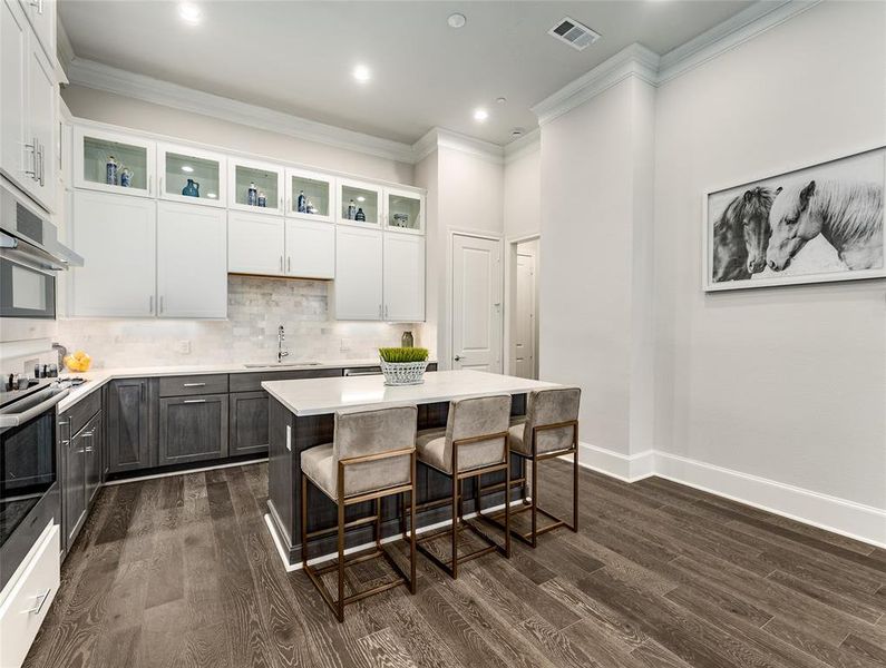 Furnished interior view inside a new home in , Plano (Image 6). Furnished interior view inside a new home in , Plano (Image 6).