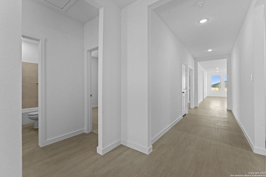 Spacious, unfurnished interior of a new home in Gatehouse: Classic Collection, New Braunfels (Image 12). Spacious, unfurnished interior of a new home in Gatehouse: Classic Collection, New Braunfels (Image 12).