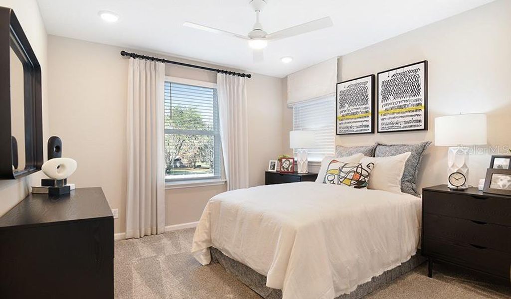 Furnished interior view inside a new home in Seasons at Shores of Lake Dell, Dundee (Image 3).