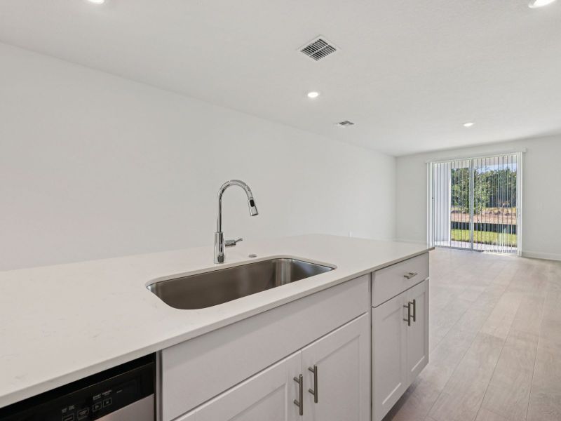 Close-up of interior finishes inside a home in The Reserve at Hammock Oaks - Classic Series, Lady Lake (Image 10).