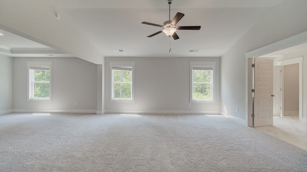 Representative furnished interior of a home built from the Clarity by DRB Homes in Everson, Snellville (Image 24). Representative furnished interior of a home built from the Clarity by DRB Homes in Everson, Snellville (Image 24).