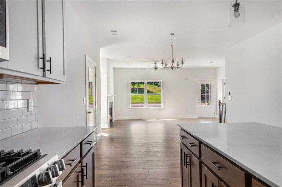Furnished interior view inside a new home in , Carrollton (Image 7).