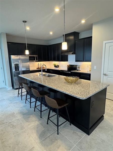 Furnished interior view inside a new home in Lake Mattie Preserve Estates, Auburndale (Image 14). Furnished interior view inside a new home in Lake Mattie Preserve Estates, Auburndale (Image 14).