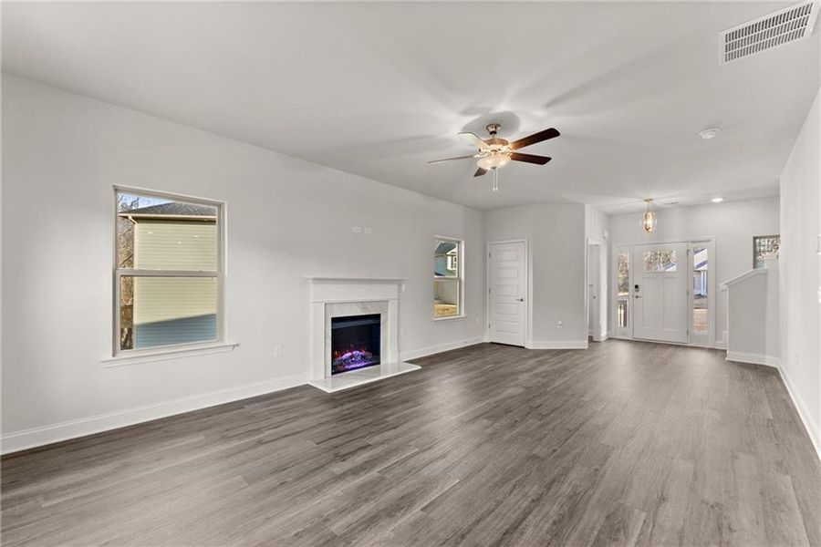 Spacious, unfurnished interior of a new home in Magnolia Villas, Cornelia (Image 27).