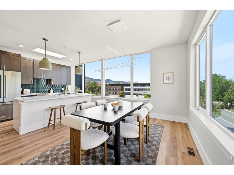 Furnished interior view inside a new home in , Boulder (Image 15).