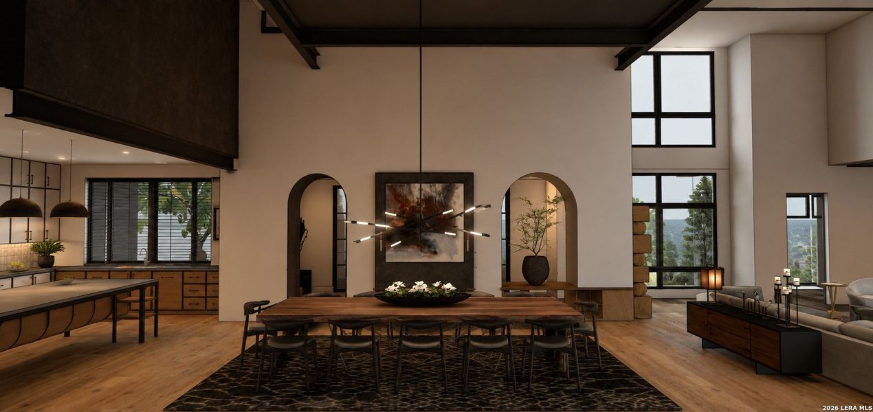 Furnished interior view inside a new home in , San Antonio (Image 5).