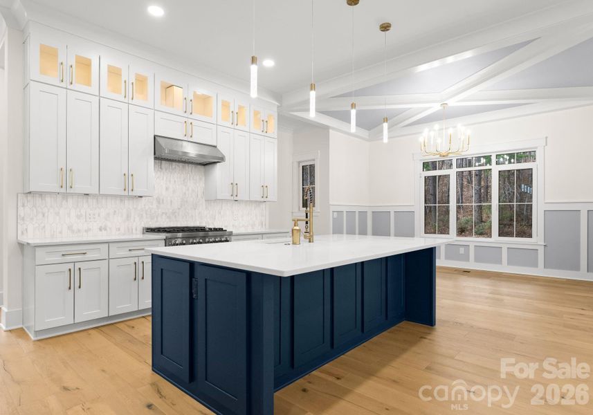 Furnished interior view inside a new home in , Mint Hill (Image 13).