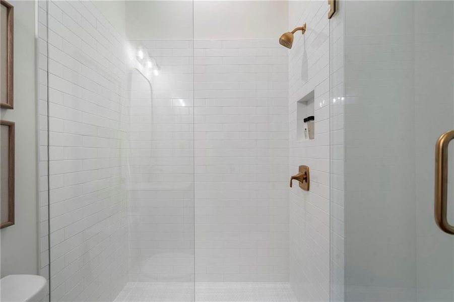 Close-up of interior finishes inside a home in , Atlanta (Image 9).